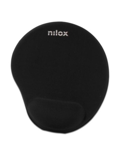 NILOX ERGONOMIC MOUSE PAD BLACK