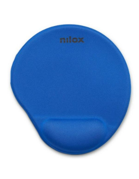 NILOX ERGONOMIC MOUSE PAD BLUE