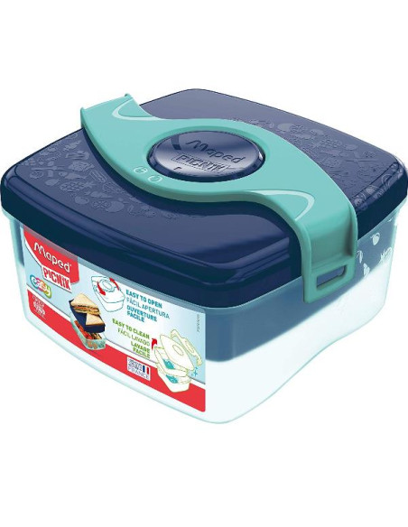 LUNCHBOX SCOMPARTI ORIGIN BLU VERDE