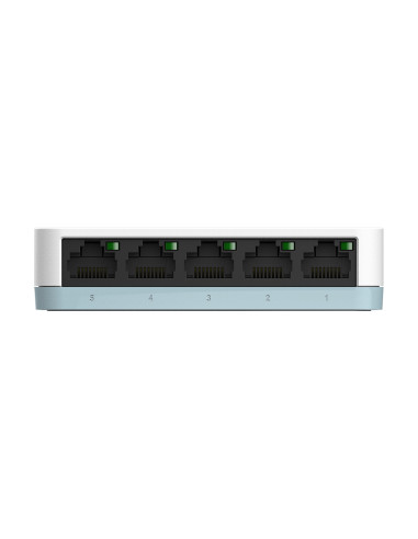 D-Link DGS-1005D/E switch di rete Non gestito L2 Gigabit Ethernet (10/100/1000) Nero