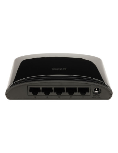 D-Link DES-1005D Non gestito Fast Ethernet (10/100) Nero
