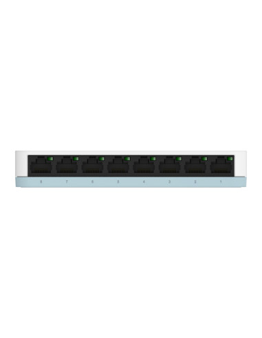 D-Link DGS-1008D/E switch di rete Non gestito Gigabit Ethernet (10/100/1000) Nero