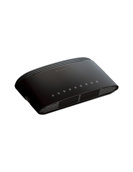 D-Link DES-1008D Non gestito Fast Ethernet (10/100) Nero