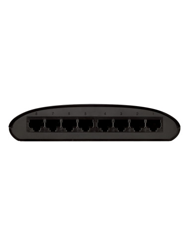 D-Link DES-1008D Non gestito Fast Ethernet (10/100) Nero