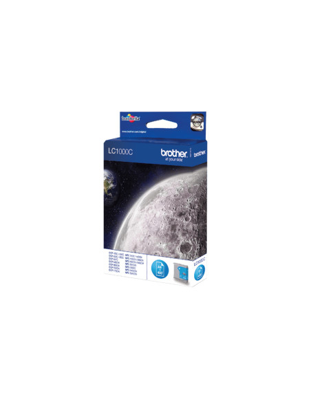 Brother LC1000C cartuccia d'inchiostro 1 pz Originale Ciano
