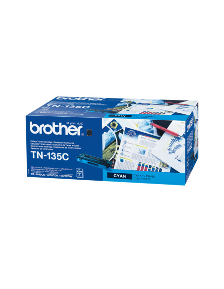 Brother TN-135C cartuccia toner 1 pz Originale Ciano