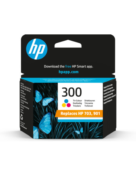HP Cartuccia originale inchiostro tricromia 300