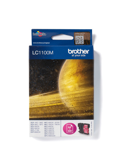 Brother LC1100M cartuccia d'inchiostro 1 pz Originale Magenta