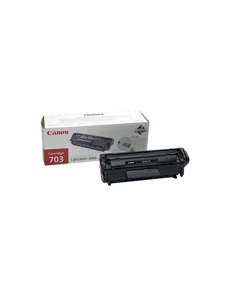 Canon Toner CRG703 Black cartuccia toner 3 pz Originale Nero