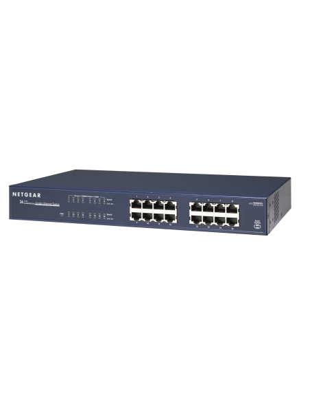 NETGEAR JGS516 Non gestito Blu