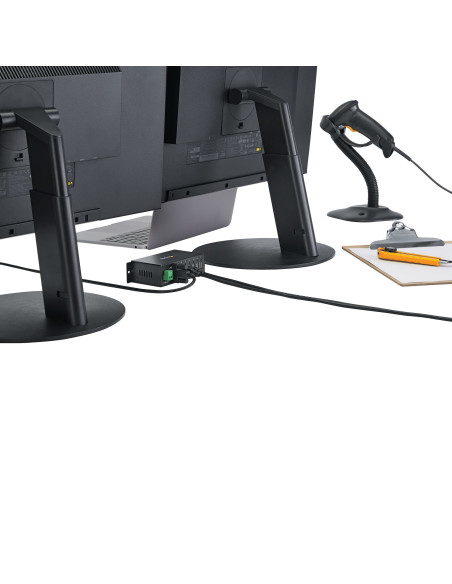StarTech.com Hub USB industriale a 7 porte, predisposto per il montaggio