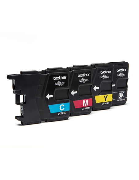 Brother LC985VALBP cartuccia d'inchiostro 4 pz Originale Nero, Ciano, Magenta, Giallo