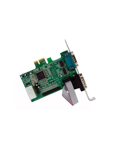 StarTech.com Scheda combo seriale/parallela PCI Express nativa 2S1P con 16550 UART