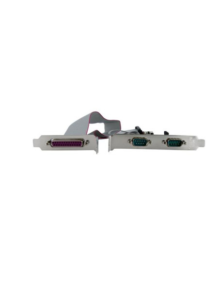 StarTech.com Scheda combo seriale/parallela PCI Express nativa 2S1P con 16550 UART