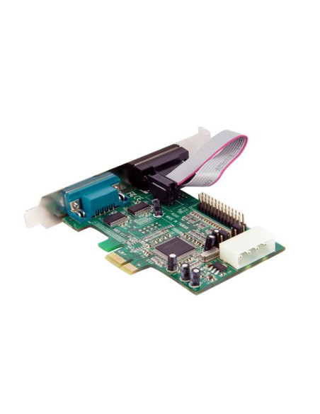 StarTech.com Scheda combo seriale/parallela PCI Express nativa 2S1P con 16550 UART