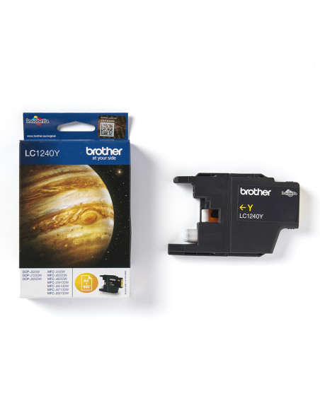 Brother LC-1240Y cartuccia d'inchiostro 1 pz Originale Giallo