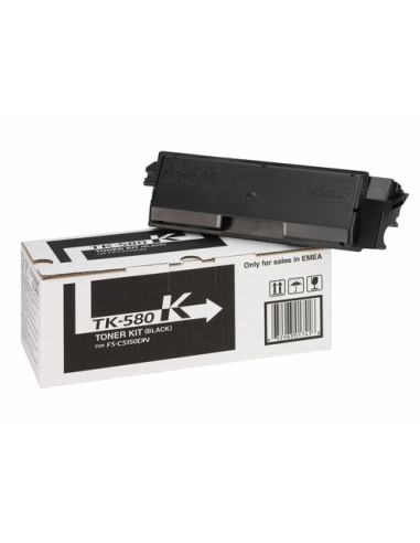 KYOCERA TK-580K cartuccia toner 1 pz Originale Nero