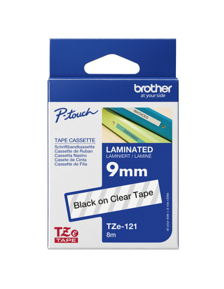 Brother TZE-121 nastro per etichettatrice