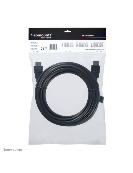 Neomounts HDMI15MM Cavo HDMI - 5 metri