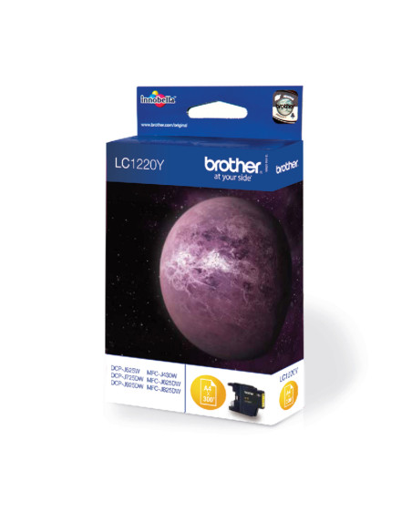 Brother LC1220Y cartuccia d'inchiostro 1 pz Originale Giallo