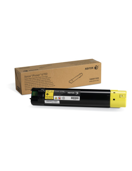 Xerox Cartuccia toner Giallo a High capacity da 12000 Pagine per Phaser™ 6700 (106R01509)