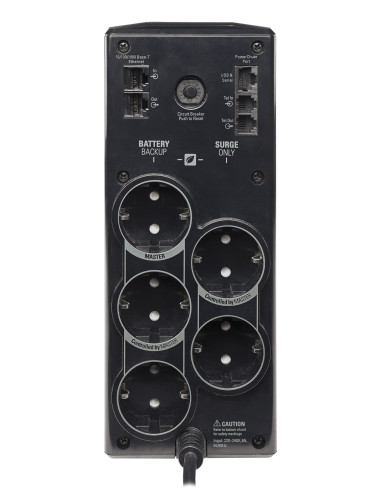 APC Back-UPS Pro gruppo di continuità (UPS) A linea interattiva 0,9 kVA 540 W 5 presa(e) AC