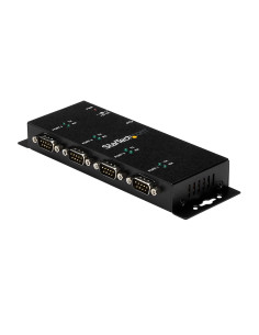 StarTech.com Hub adattatore seriale USB a DB9 RS232 4 porte - Guide DIN industriali e montabile a parete 2