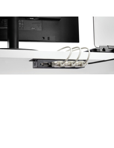 StarTech.com Hub adattatore seriale USB a DB9 RS232 4 porte - Guide DIN industriali e montabile a parete