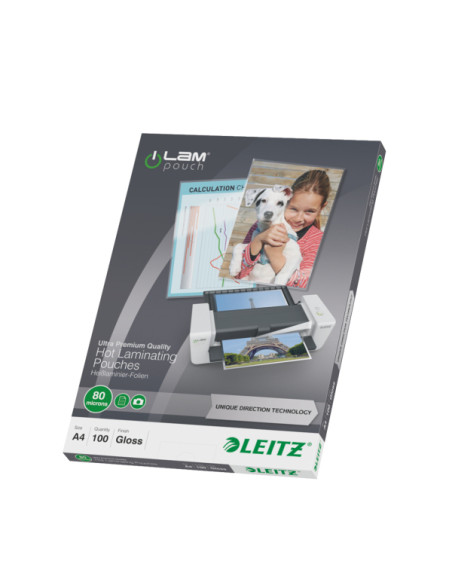 Leitz 74780000 pellicola per plastificatrice 100 pz