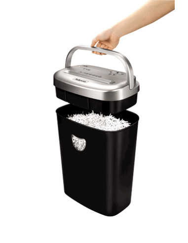 Fellowes 53C distruggi documenti Triturazione incrociata 22 cm Nero