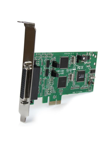 StarTech.com Scheda combo seriale PCIe 4 porte PCI Express - 2 x RS232 2 x RS422 / RS485