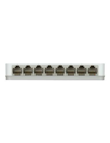 D-Link GO-SW-8G/E switch di rete Non gestito Gigabit Ethernet (10/100/1000) Bianco