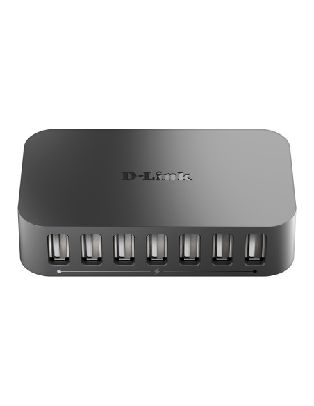 D-Link DUB-H7 USB 2.0 Type-B 480 Mbit/s Nero
