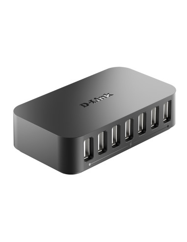 D-Link DUB-H7 USB 2.0 Type-B 480 Mbit/s Nero