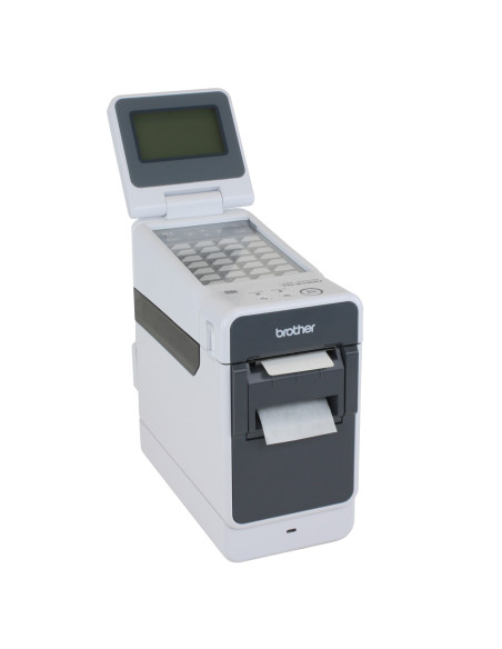 Brother TD-2130N stampante per etichette (CD) Termica diretta 300 x 300 DPI 152,4 mm/s Cablato Collegamento ethernet LAN