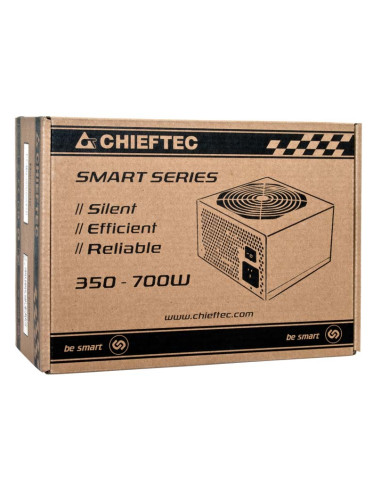 Chieftec Smart GPS-700A8 alimentatore per computer 700 W 20+4 pin ATX PS/2 Nero