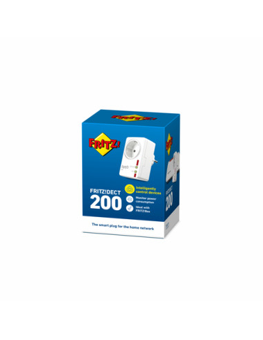 DECT FRITZ! 200 International presa intelligente 1,1 W Casa Bianco