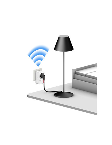 DECT FRITZ! 200 International presa intelligente 1,1 W Casa Bianco