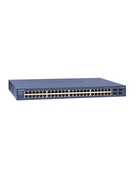 NETGEAR GS748T Gestito L2+ Gigabit Ethernet (10/100/1000) Blu