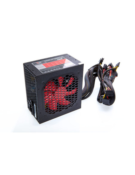 itek DESERT 750 alimentatore per computer 750 W 20+4 pin ATX ATX Nero, Rosso