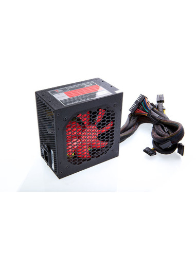 itek DESERT 550 alimentatore per computer 550 W 20+4 pin ATX ATX Nero, Rosso