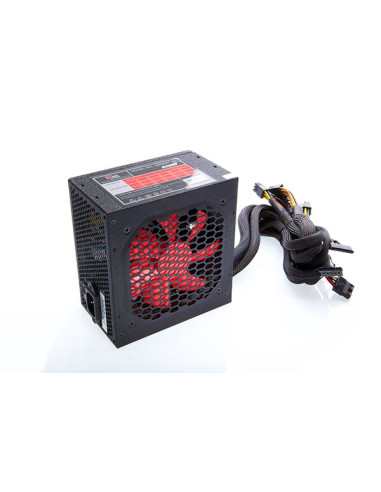 itek DESERT 650 alimentatore per computer 650 W 20+4 pin ATX ATX Nero, Rosso
