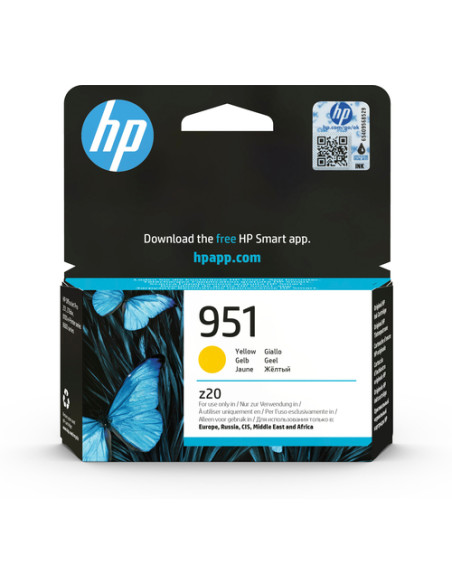 HP Cartuccia originale di inchiostro giallo 951