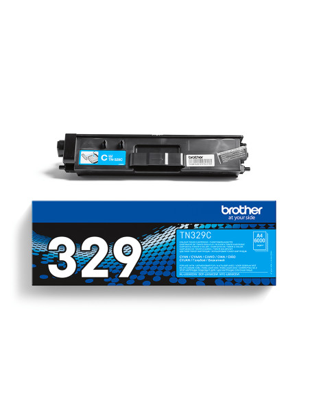 Brother TN-329C cartuccia toner 1 pz Originale Ciano