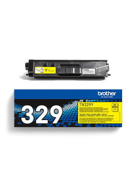 Brother TN-329Y cartuccia toner 1 pz Originale Giallo