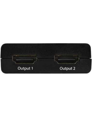 StarTech.com Sdoppiatore Splitter HDMI 4k @ 30hz 1x2 da 1 a 2 porte Alimentato con Adattatore o USB