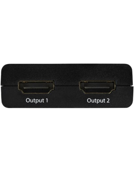 StarTech.com Sdoppiatore Splitter HDMI 4k @ 30hz 1x2 da 1 a 2 porte Alimentato con Adattatore o USB