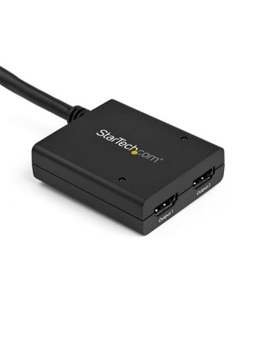 StarTech.com Sdoppiatore Splitter HDMI 4k @ 30hz 1x2 da 1 a 2 porte Alimentato con Adattatore o USB
