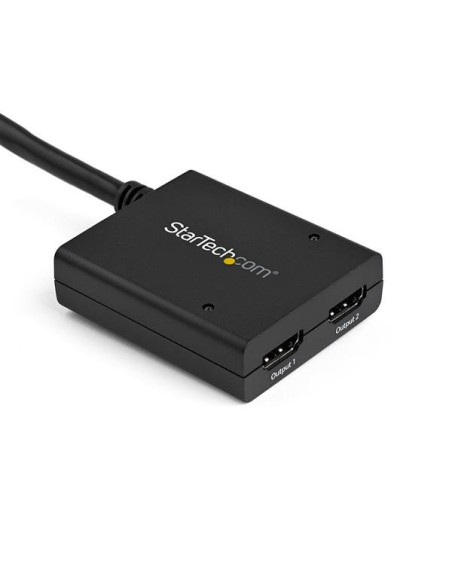 StarTech.com Sdoppiatore Splitter HDMI 4k @ 30hz 1x2 da 1 a 2 porte Alimentato con Adattatore o USB