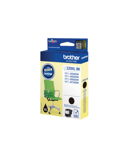Brother LC229XLBK cartuccia d'inchiostro 1 pz Originale Nero